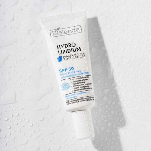 Bielenda Hydro Lipidium krem barierowy nawilżająco-ochronny, SPF 50 30 ml