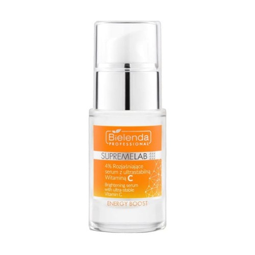 Bielenda Professional SupremeLAB Energy Boost serum rozjaśniające skórę z ultrastabilną witaminą C 15 ml