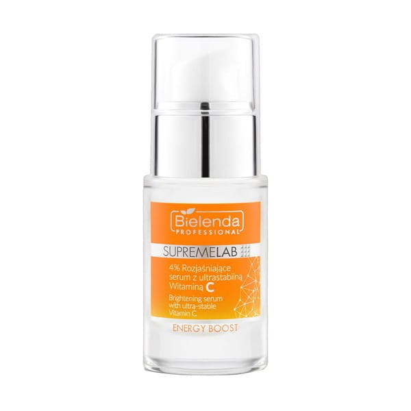 Bielenda Professional SupremeLAB Energy Boost serum rozjaśniające skórę z ultrastabilną witaminą C 15 ml