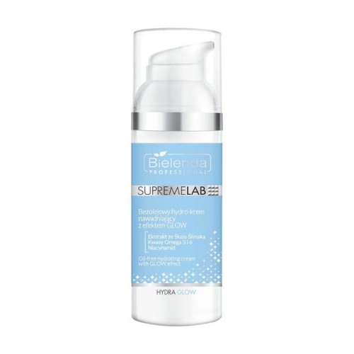 Bielenda Professional SupremeLab HydraGlow bezolejowy krem nawadniający 50 ml