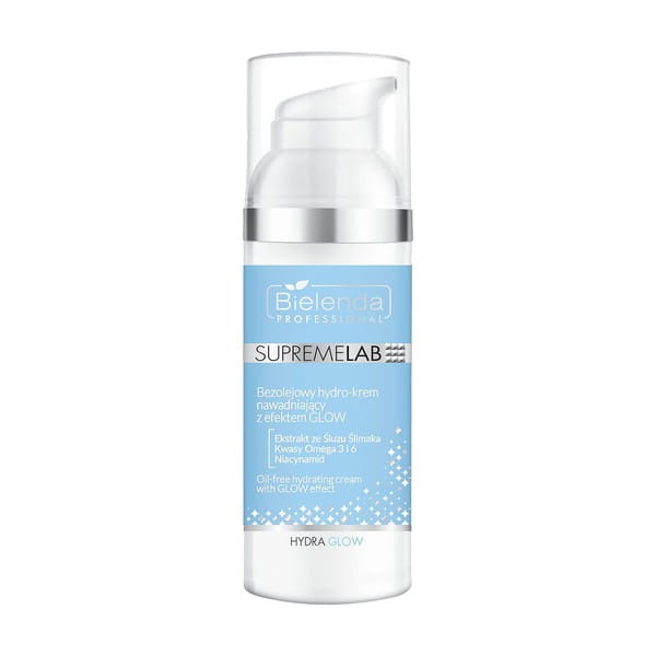 Bielenda Professional SupremeLab HydraGlow bezolejowy krem nawadniający 50 ml