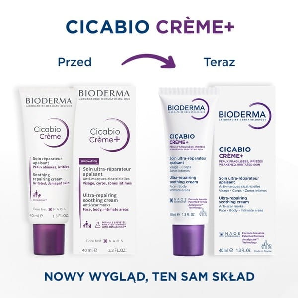 Bioderma Cicabio Creme+ krem naprawczo-kojący 40 ml