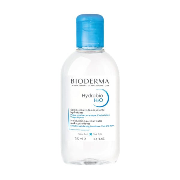 Bioderma Hydrabio H2O nawilżająca woda micelarna do oczyszczania twarzy i zmywania makijażu 250 ml