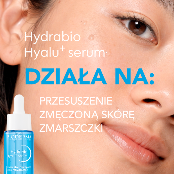 Bioderma Hydrabio Hyalu+ serum nawilżające przeciwzmarszczkowe 30 ml
