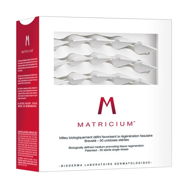 Bioderma Matricium regenerująca kuracja stymulująca odnowę skóry płyn 30 ampułek x 1 ml
