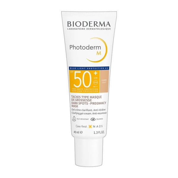 Bioderma Photoderm M ochronny krem tonujący SPF 50+ kolor jasny 40 ml