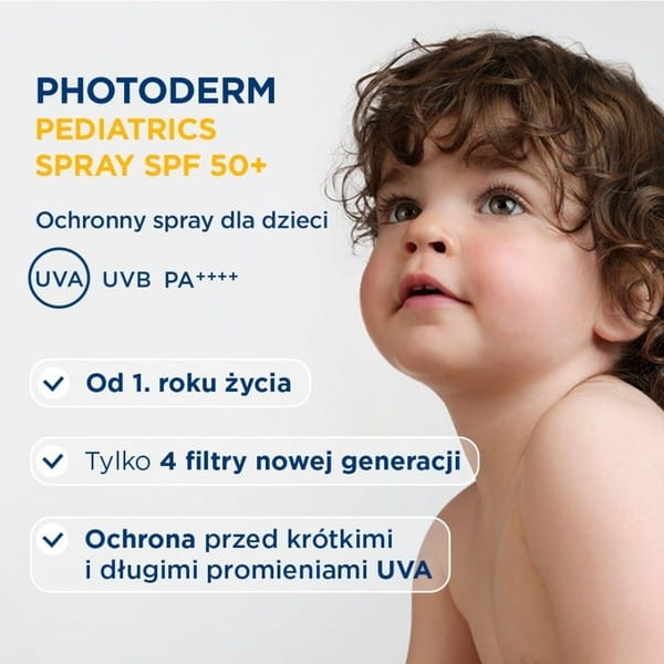 Bioderma Photoderm Pediatrics ochronny spray dla dzieci SPF 50+ 200 ml