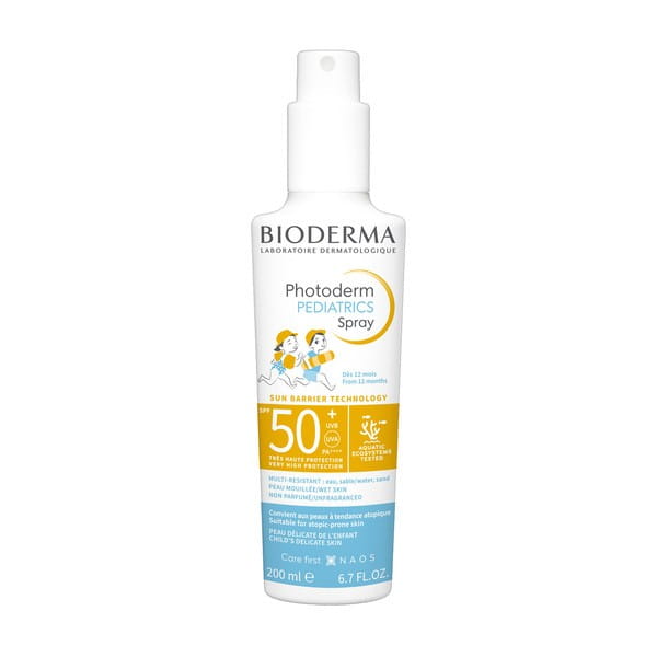 Bioderma Photoderm Pediatrics ochronny spray dla dzieci SPF 50+ 200 ml