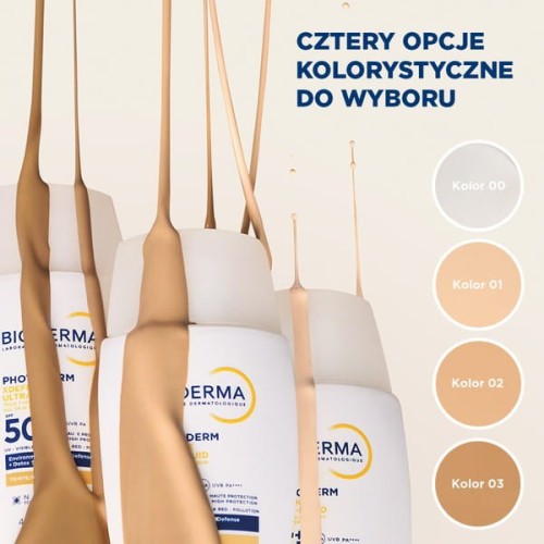 Bioderma Photoderm XDefense Ultra ochronny ultralekki fluid SPF 50+ odcień 03 40 ml