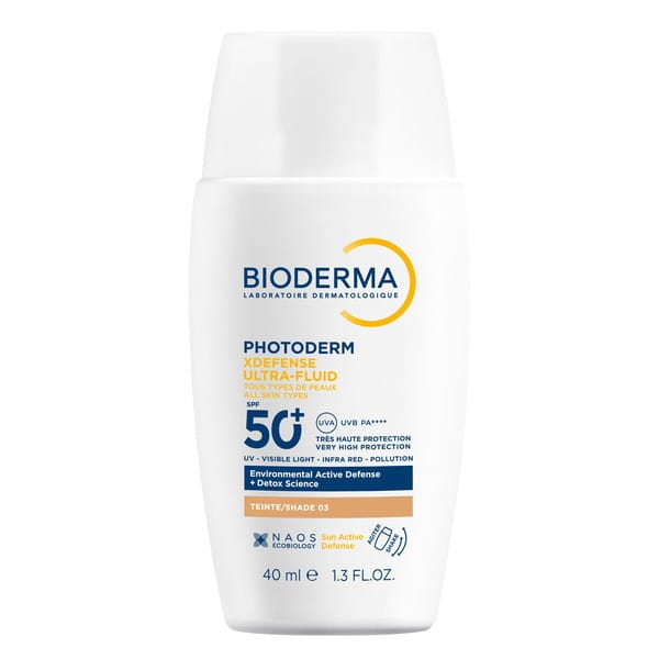 Bioderma Photoderm XDefense Ultra ochronny ultralekki fluid SPF 50+ odcień 03 40 ml