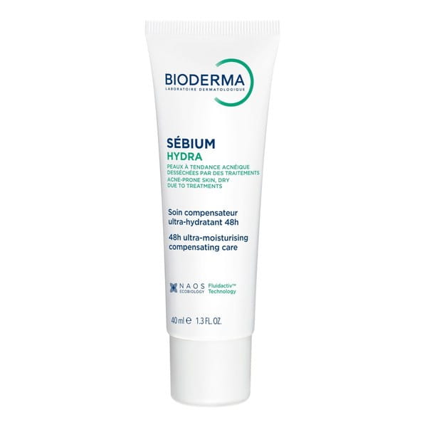 Bioderma Sebium Hydra nawilżający krem do skóry tłustej i ze skłonnością do trądziku 40 ml