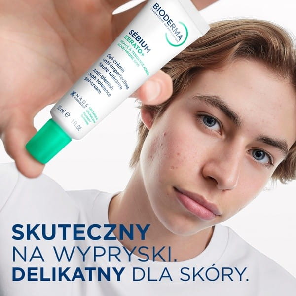 Bioderma Sebium Kerato+ żel-krem przeciwtrądzikowy 30 ml