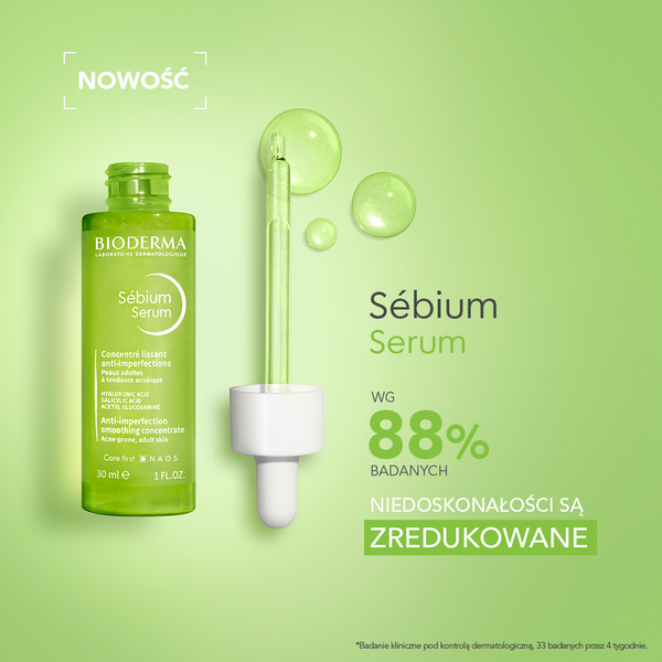 Bioderma Sebium serum wygładzające 30 ml