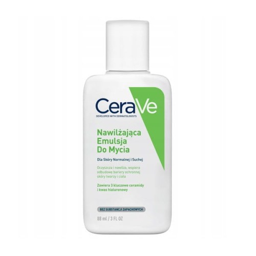 CeraVe nawilżająca emulsja do mycia dla skóry normalnej i suchej 88 ml