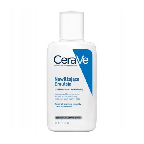 CeraVe nawilżająca emulsja do ciała dla skóry suchej i bardzo suchej 88 ml