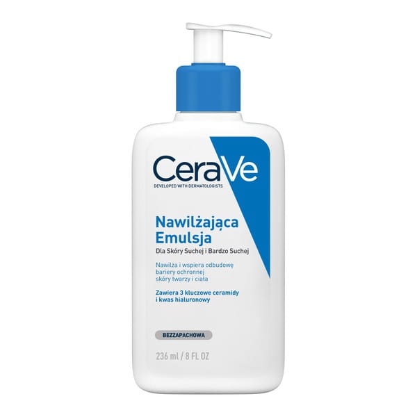 CeraVe nawilżająca emulsja dla skóry suchej i bardzo suchej 236 ml
