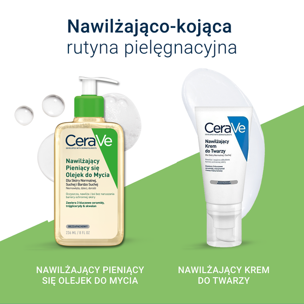 CeraVe nawilżający pieniący się olejek do mycia 236 ml