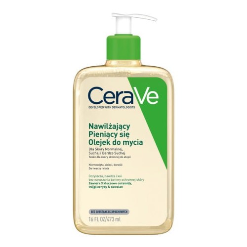 CeraVe nawilżający pieniący się olejek do mycia 473 ml