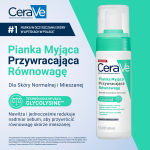 CeraVe pianka myjąca przywracająca równowagę dla skóry normalnej i mieszanej 148 ml