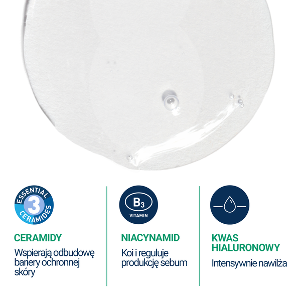 CeraVe oczyszczający żel do mycia z ceramidami dla skóry normalnej i tłustej refill 473 ml