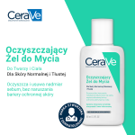 CeraVe oczyszczający żel do mycia z ceramidami dla skóry normalnej i tłustej 88 ml