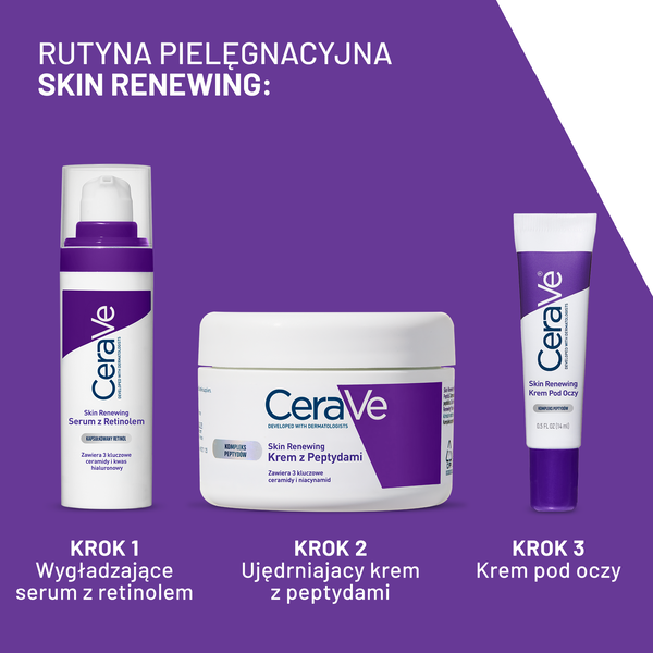 CeraVe Skin Renewing krem z peptydami 48 g