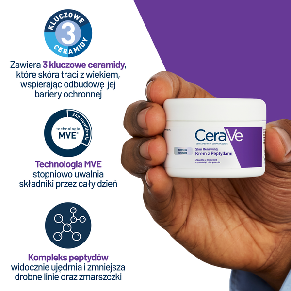CeraVe Skin Renewing krem z peptydami 48 g