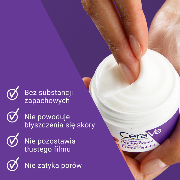 CeraVe Skin Renewing krem z peptydami 48 g