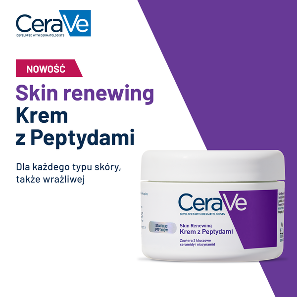 CeraVe Skin Renewing krem z peptydami 48 g