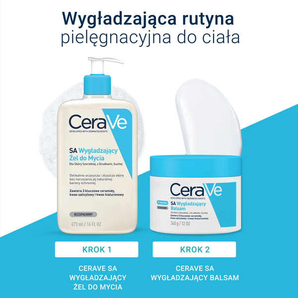 CeraVe SA wygładzający żel do mycia 473 ml