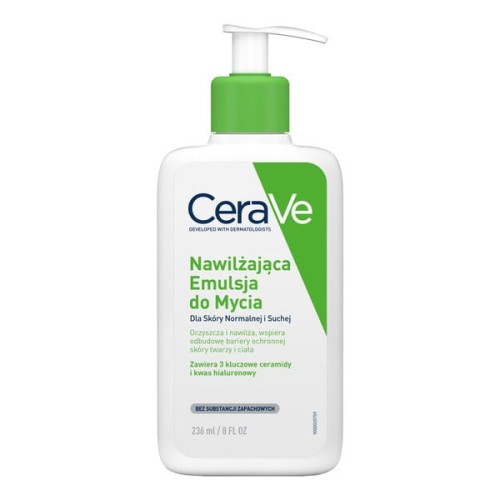 CeraVe nawilżająca emulsja do mycia dla skóry normalnej i suchej 236 ml