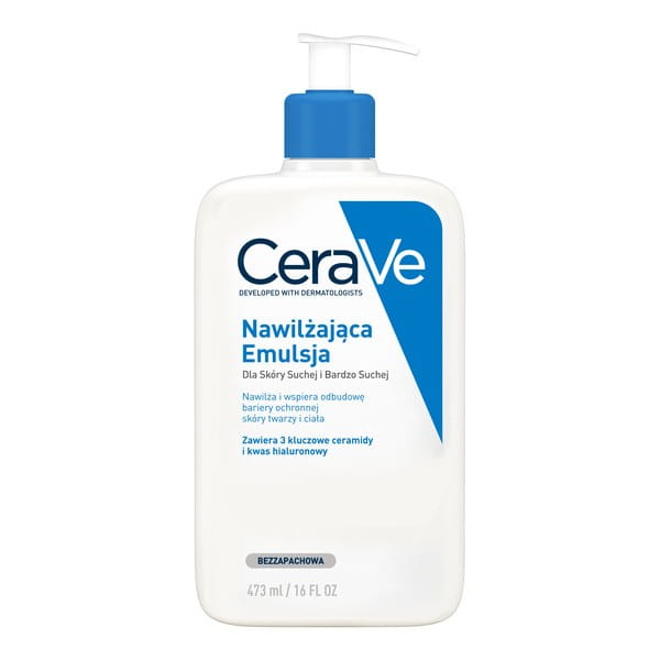 CeraVe nawilżająca emulsja dla skóry suchej i bardzo suchej 473 ml