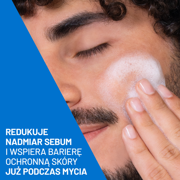 CeraVe oczyszczający żel do mycia z ceramidami dla skóry normalnej i tłustej 236 ml