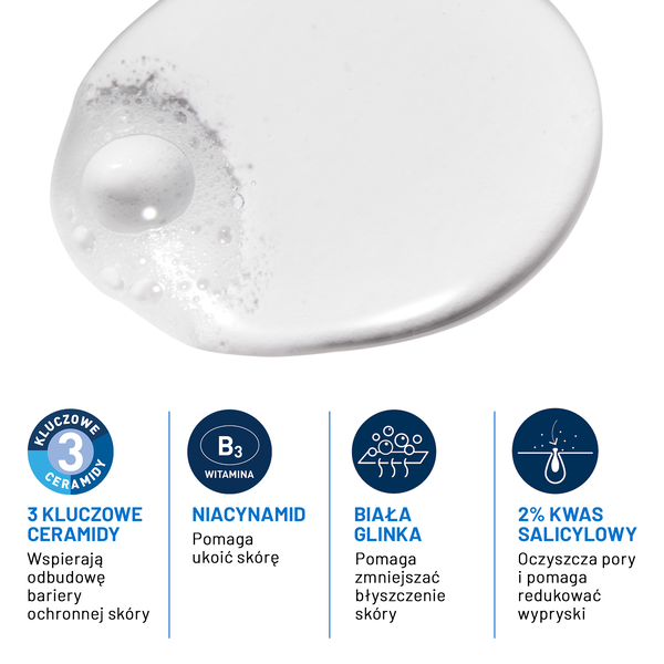 CeraVe żel myjący przeciw niedoskonałościom 236 ml