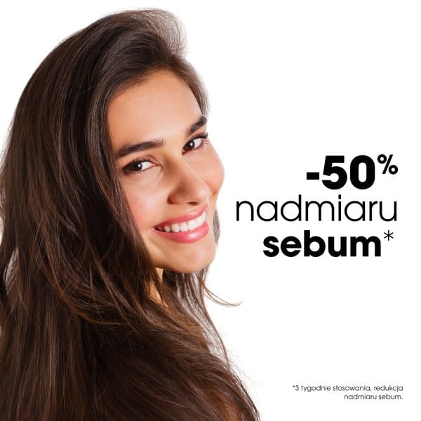 Klorane seboregulujący szampon z organiczną pokrzywą 400 ml