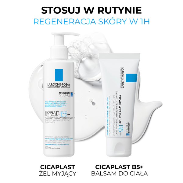La Roche-Posay Cicaplast Gel Lavant B5+ żel myjący do delikatnej i podrażnionej skóry 200 ml