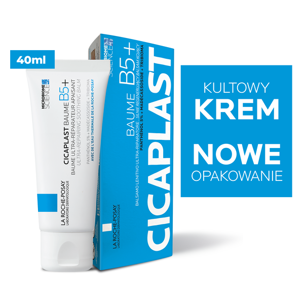 La Roche-Posay Cicaplast Baume B5+ balsam kojący do twarzy i ciała 40 ml