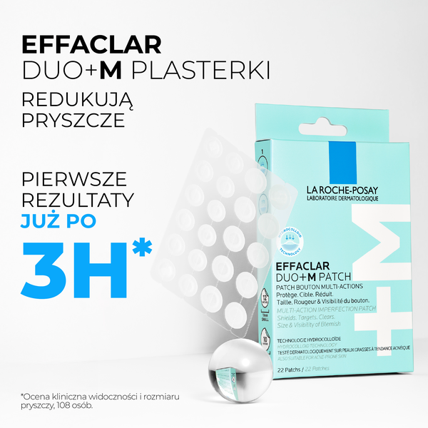 La Roche-Posay Effaclar Duo +M Patch plastry na wypryski 22 szt.