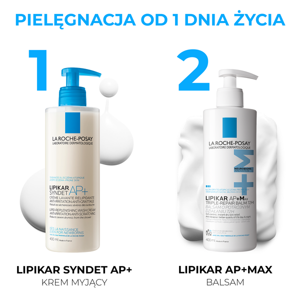 La Roche-Posay Lipikar Baume AP+Max balsam o potrójnym działaniu 400 ml