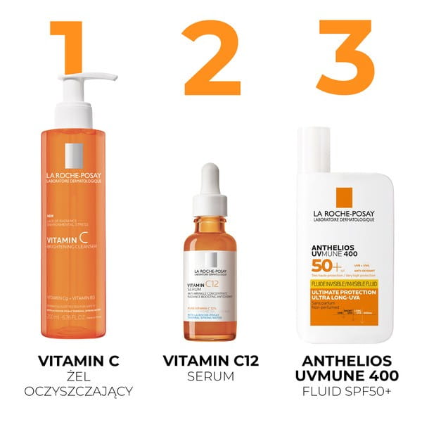 La Roche-Posay Vitamin C, żel oczyszczający 200 ml