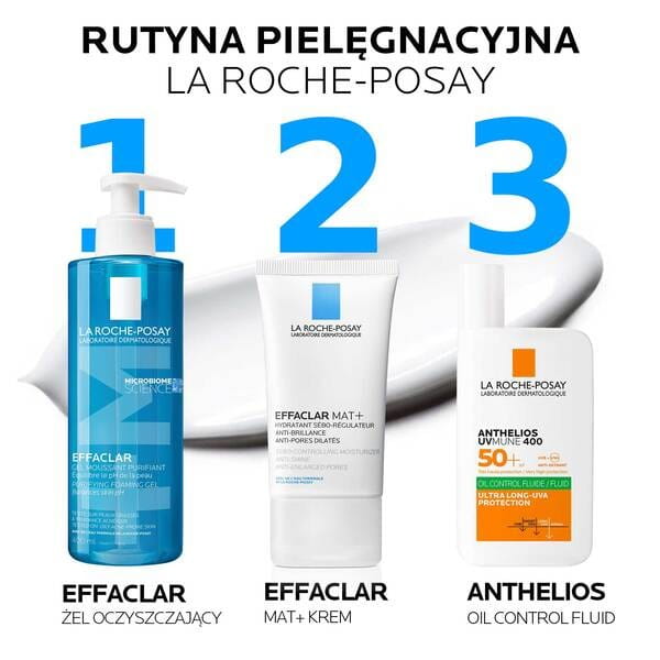 La Roche-Posay Effaclar Mat+ seboregulujący krem przeciw błyszczeniu skóry 40 ml