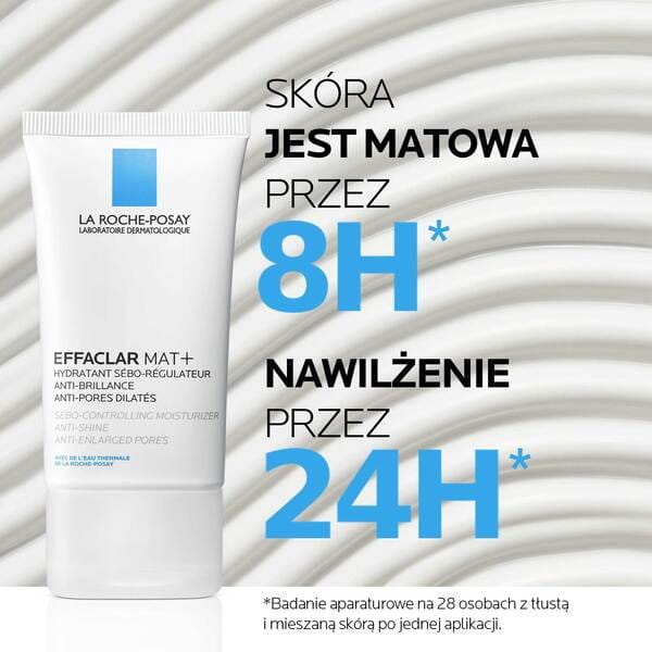 La Roche-Posay Effaclar Mat+ seboregulujący krem przeciw błyszczeniu skóry 40 ml