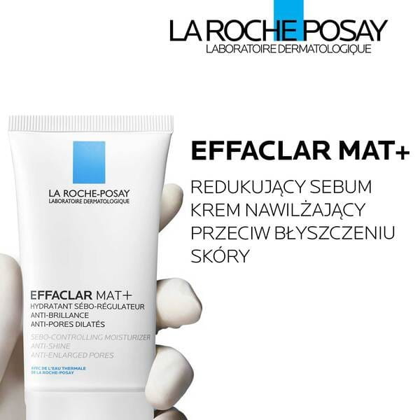 La Roche-Posay Effaclar Mat+ seboregulujący krem przeciw błyszczeniu skóry 40 ml