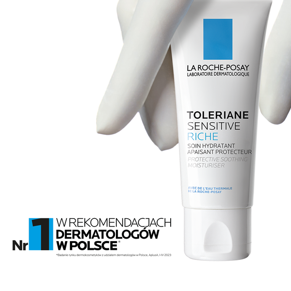 La Roche-Posay Toleriane Sensitive Riche kojąco-ochronny krem nawilżający 40 ml