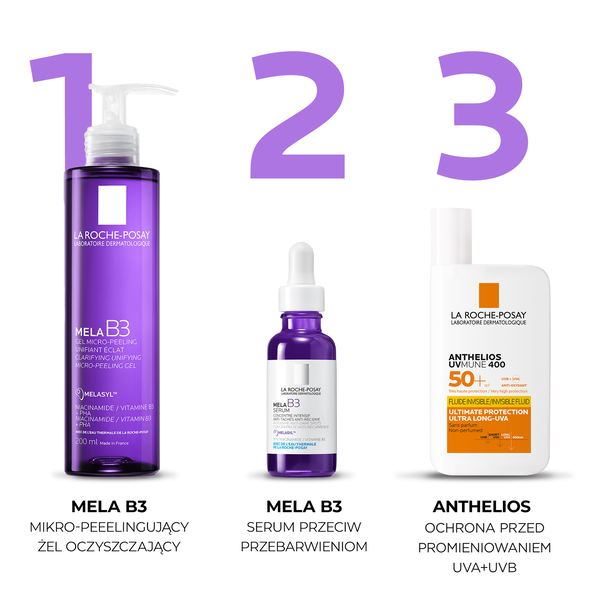 La Roche-Posay Mela B3 mikro-peelingujący żel oczyszczający przeciw przebarwieniom 200 ml