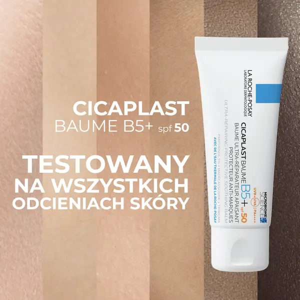 La Roche-Posay Cicaplast Baume B5+ Silnie Regenerujący Balsam Kojący SPF50 40 ml