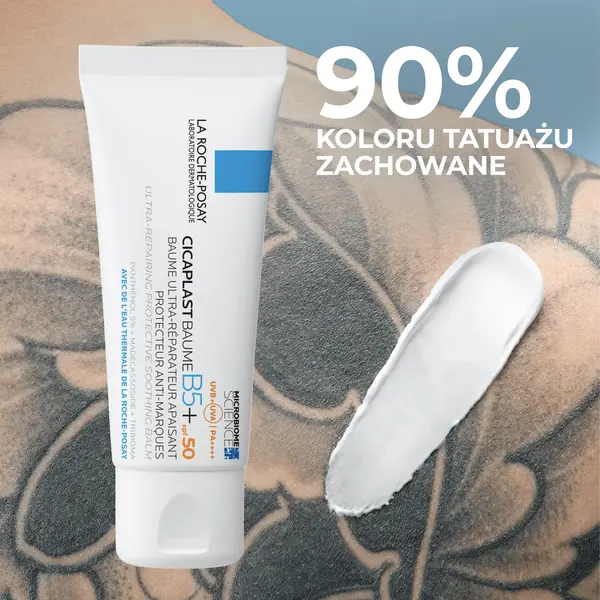 La Roche-Posay Cicaplast Baume B5+ Silnie Regenerujący Balsam Kojący SPF50 40 ml