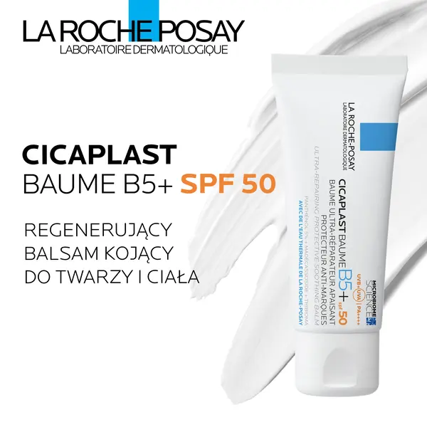 La Roche-Posay Cicaplast Baume B5+ Silnie Regenerujący Balsam Kojący SPF50 40 ml