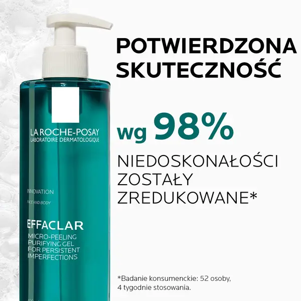 La Roche-Posay Effaclar Micro-peeling żel mikrozłuszczający oczyszczający do twarzy i ciała 400 ml