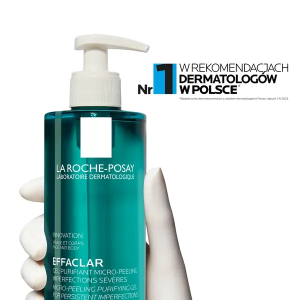 La Roche-Posay Effaclar Micro-peeling żel mikrozłuszczający oczyszczający do twarzy i ciała 400 ml